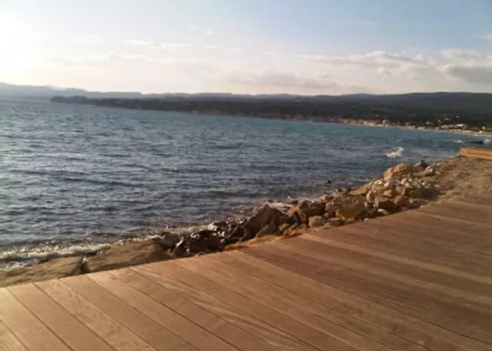 Les Palmiers Lägenhet Saint-Cyr-sur-Mer